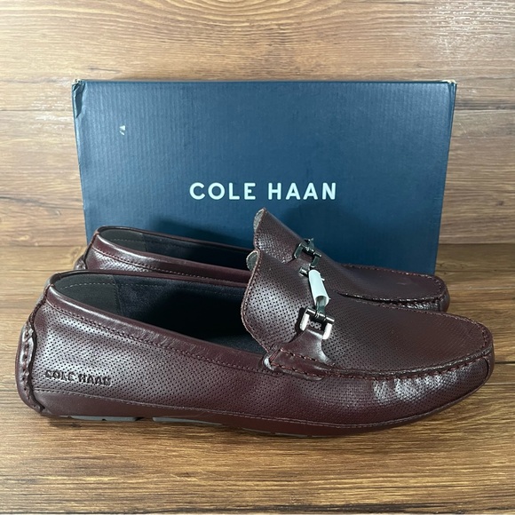 Cole Haan Wyatt Bit Driver Loafers Dress Shoes NEW Men’s Size 10.5 Slip-On - Picture 1 of 11